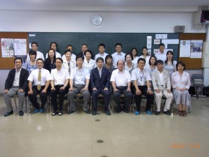 PTA会長会及び学長懇談会集合写真