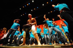 熱気溢れるショー