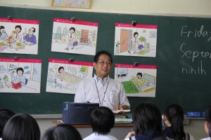 蒔田守主幹教諭（附属中学校）