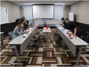 附属学校教育局における意見交換