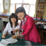 北京理工大学附属高校での授業体験の様子