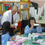 附属小教諭による理科の授業