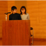 辻本さん親子の講演