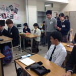 高等部生徒との対話会の様子