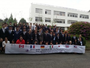 記念植樹の様子