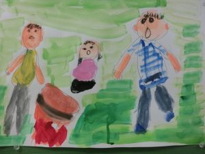 カレー作り（中学部2年男）